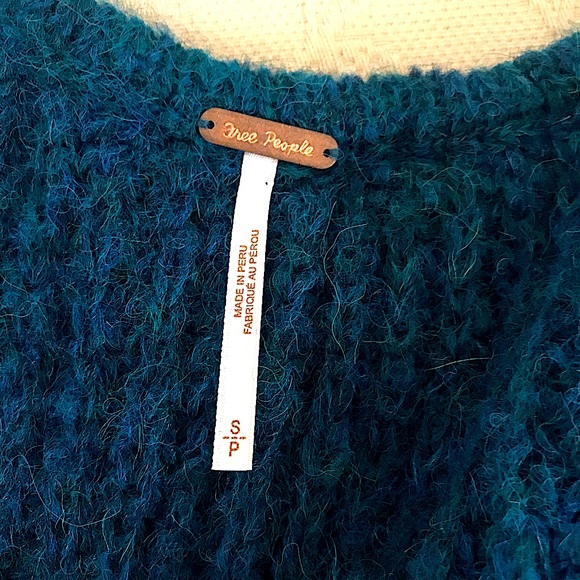 Free People Lagoon Moonbeam Sweater, Sm - Picture 4 of 6